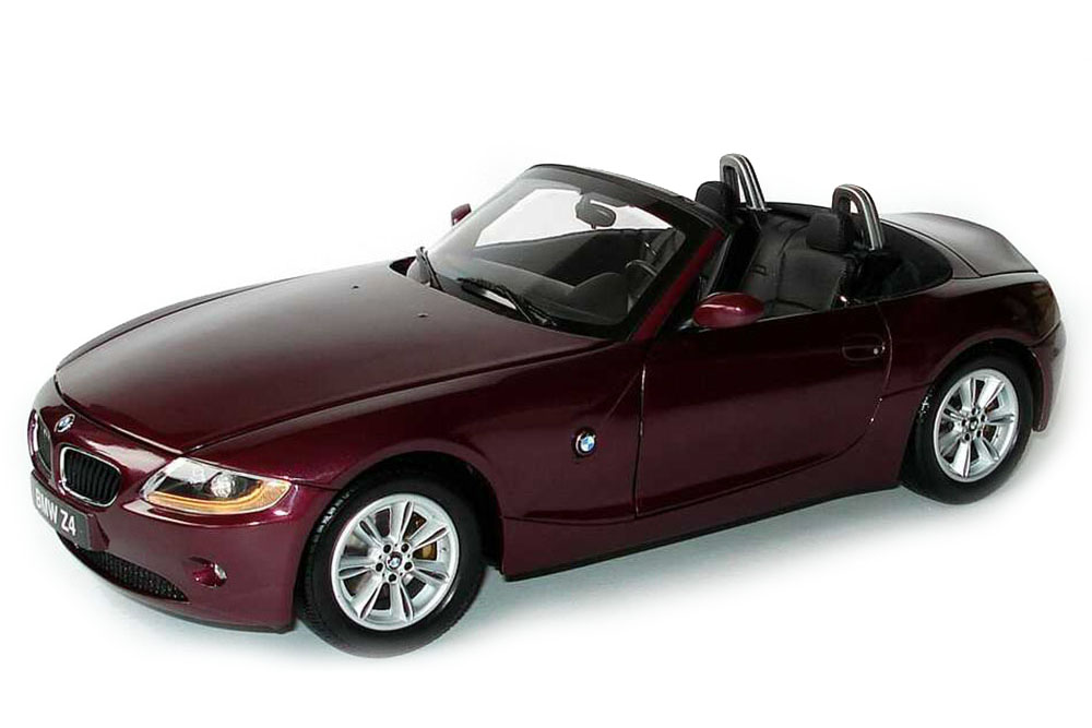 BMW E85 Z4 2002 DARK RED