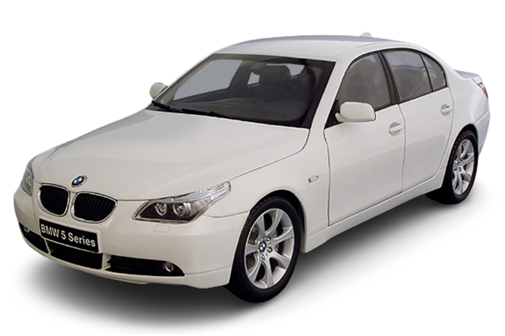 BMW E60 545I 5ER 2003 WHITE