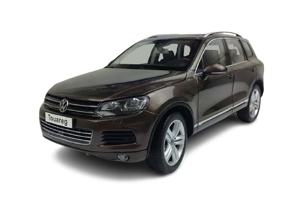 VW VOLKSWAGEN TOUAREG V6 FSI 2010 DARK BROWN METALLIC