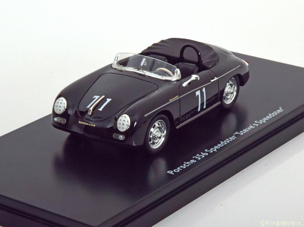 PORSCHE 356 SPEEDSTER NO 71 BLACK