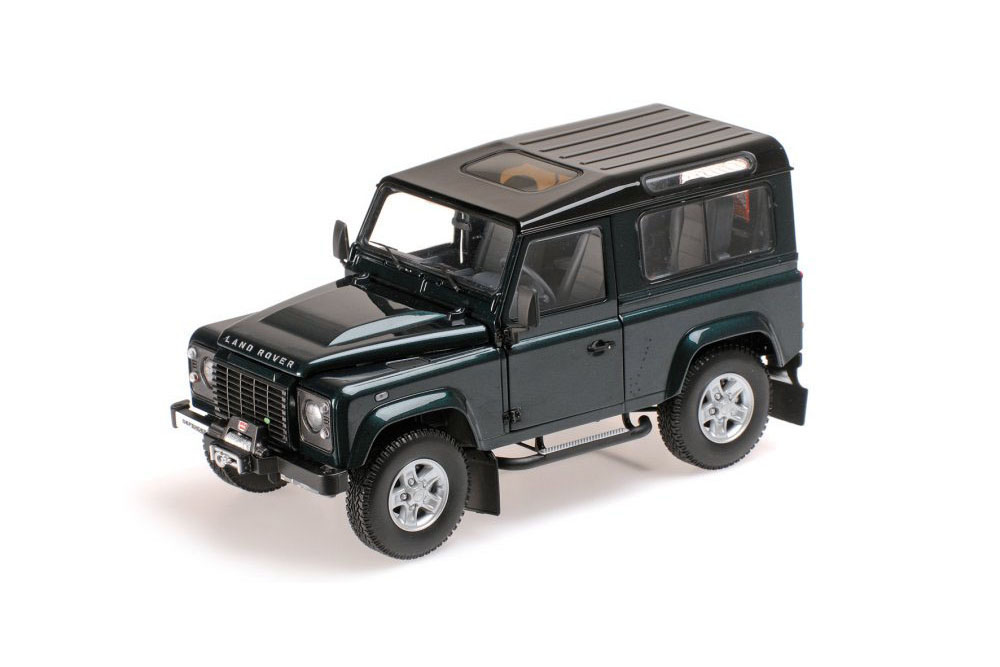 LAND ROVER DEFENDER 90 1984 GREEN METALLIC/BLACK