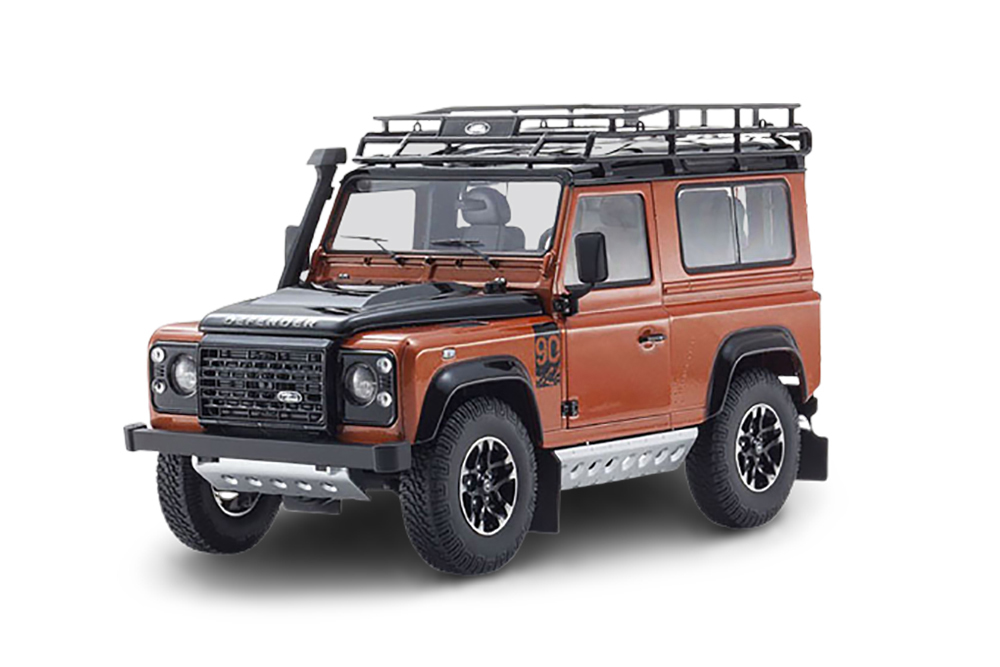 LAND ROVER DEFENDER 90 AVENTURE PHOENIX ORANGE METALLIC ORANGE