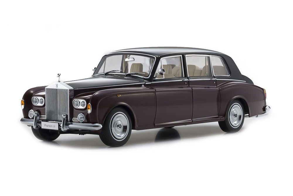 ROLLS-ROYCE PHANTOM IV 1968 DARK RED/BLACK