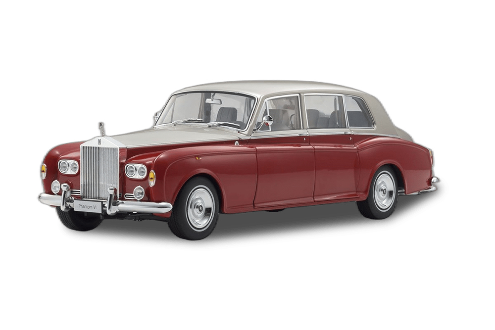 ROLLS-ROYCE PHANTOM VI КРАСНЫЙ С БЕЖЕВЫМ