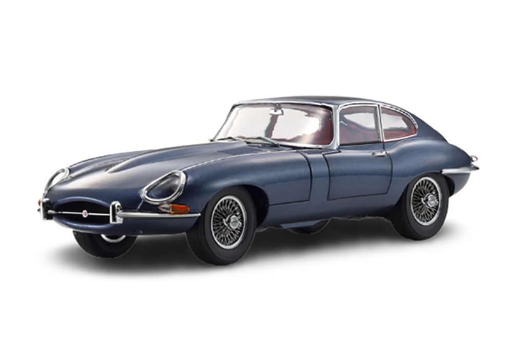 JAGUAR E TYPE (RHD) DARK BLUE