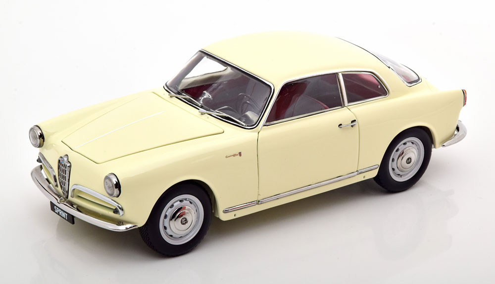 ALFA ROMEO GIULIETTA SPRINT 1956 WHITE / АЛЬФА РОМЕО ДЖУЛЬЕТТА БЕЛЫЙ