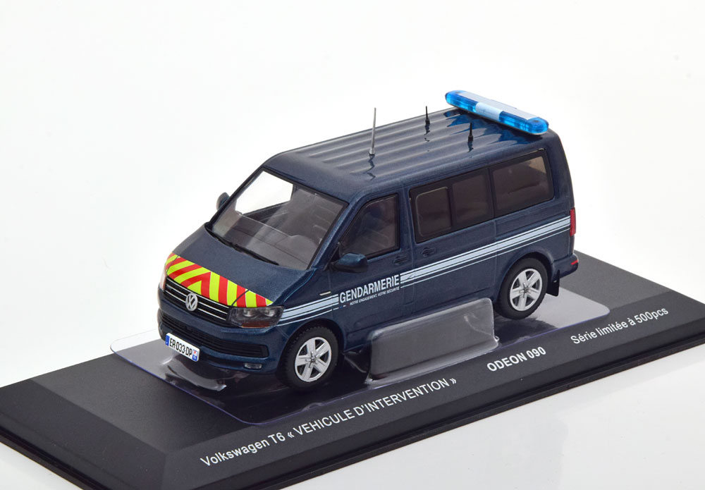 VW VOLKSWAGEN T6 GENDARMERIE BLUEMETALLIC