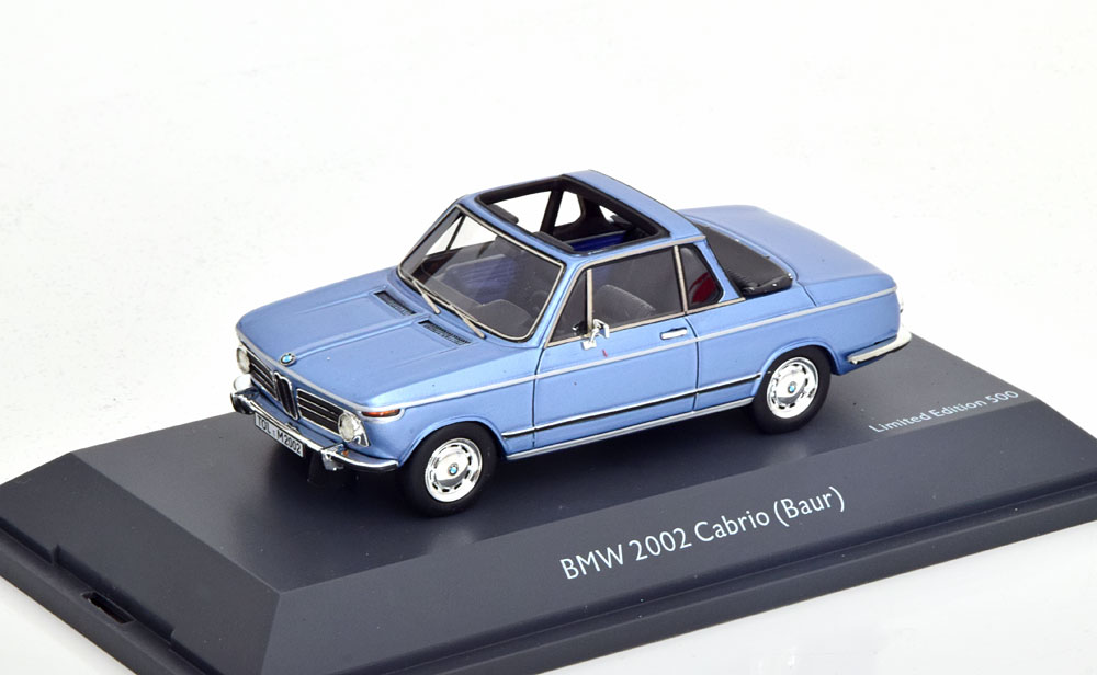 BMW 2002 BAUR CONVERTIBLE LIGHTBLUE-METALLIC