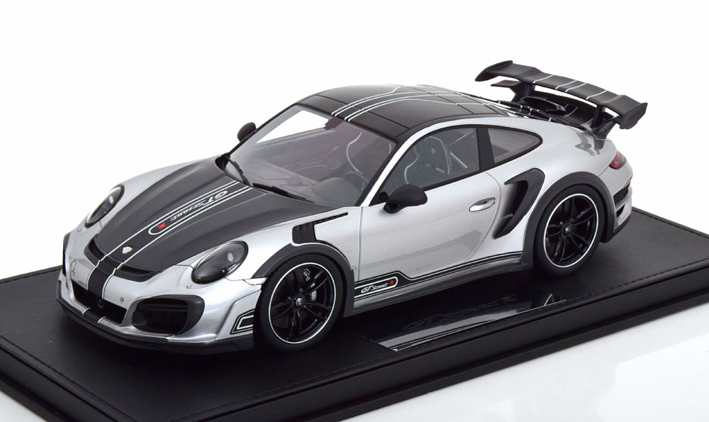 PORSCHE 911 (992) TURBO TECHART GTSTREET R SILVER CARBON