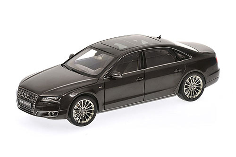 AUDI A8 W12 (D4) 2010 DARK BROWN METALLIC