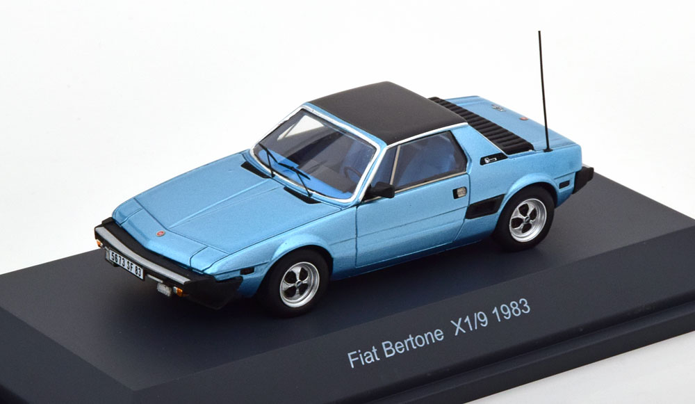 FIAT BERTONE X1/9 1983 LIGHTBLUEMETALLIC