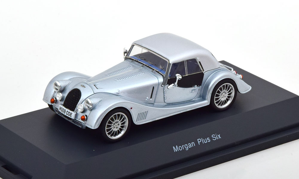 MORGAN PLUS SIX 2019 SILVERBLUE-METALLIC