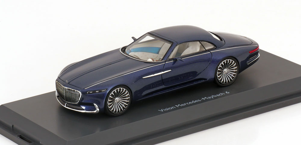 MERCEDES VISION MAYBACH 6 HARDTOP COUPE 2017 BLUEMETALLIC