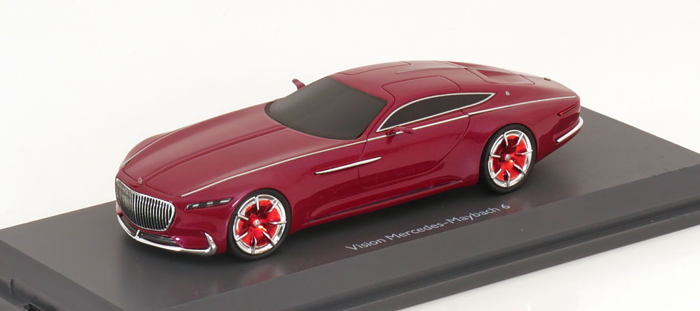 MERCEDES VISION MAYBACH 6 COUPE 2016 REDMETALLIC