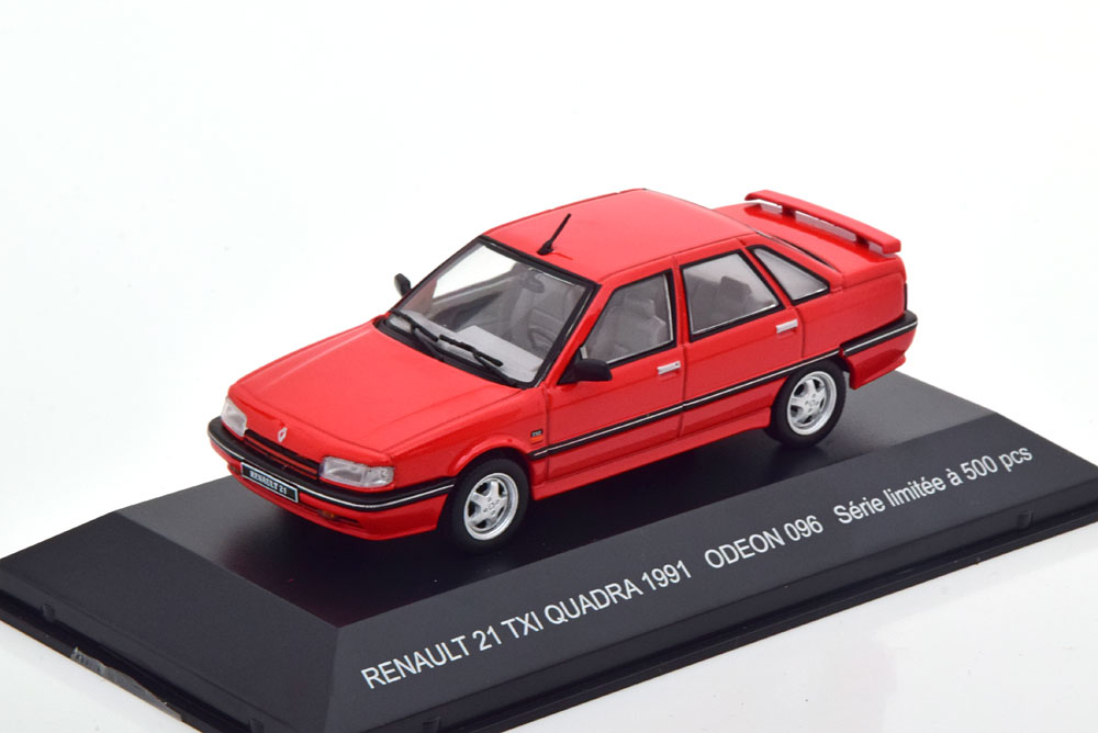 RENAULT 21 TXI QUADRA 1991 RED