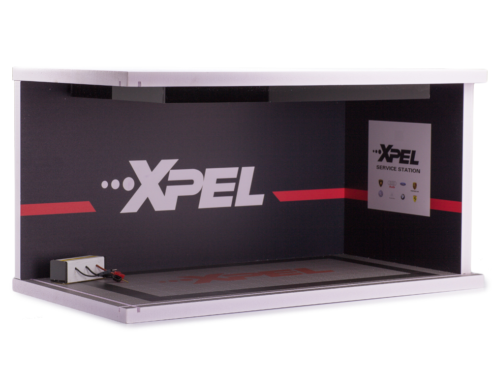 SHOWCASE БОКС-ДИОРАМА - МАСТЕРСКАЯ XPEL (ДХШХВ: 385Х208Х202 В ММ)