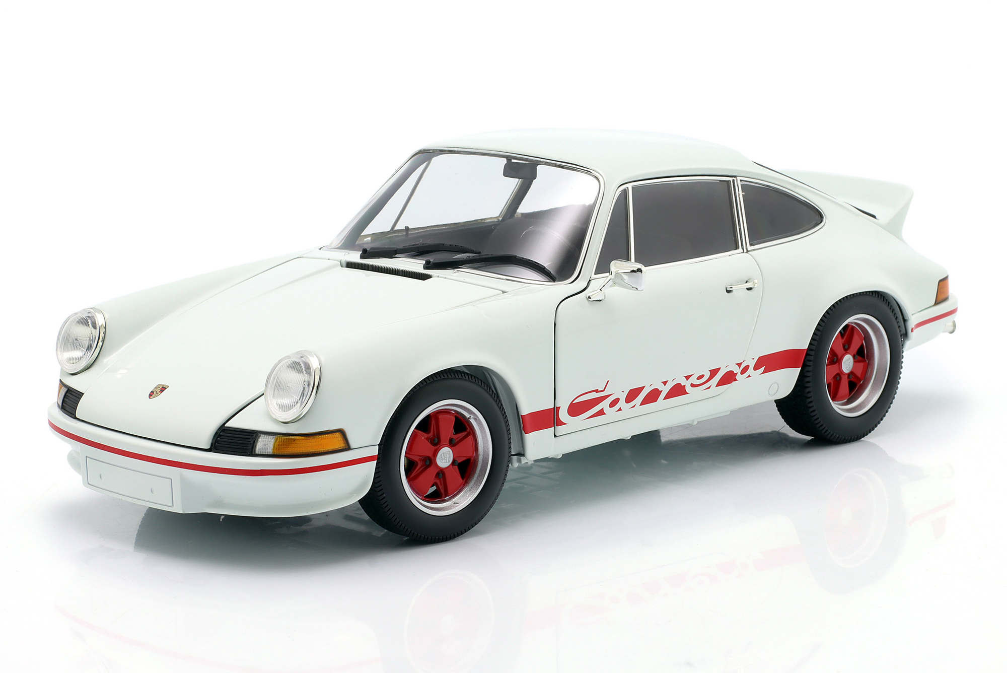 PORSCHE 911 CARRERA RS 2.7 1972 WHITE/RED / ПОРШЕ 911 КАРРЕРА RS 2.7 1972 БЕЛЫЙ С КРАСНЫМ