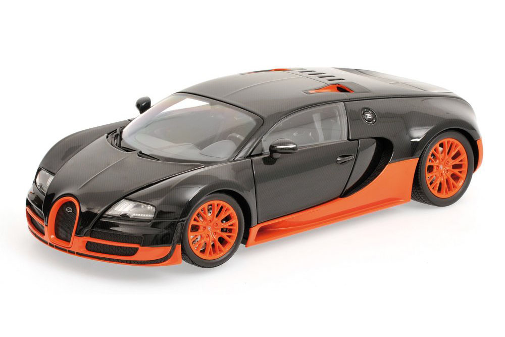 BUGATTI VEYRON SUPER SPORT WORLD RECORD EDITION 2011 CARBON ORANGE