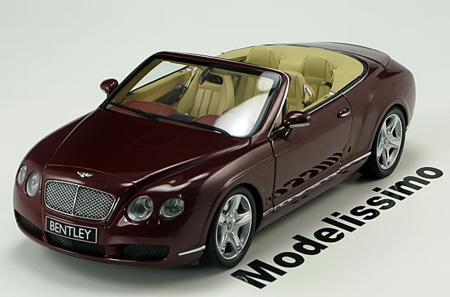 BENTLEY CONTINENTAL GTC CONVERTIBLE 2006 RED METALLIC