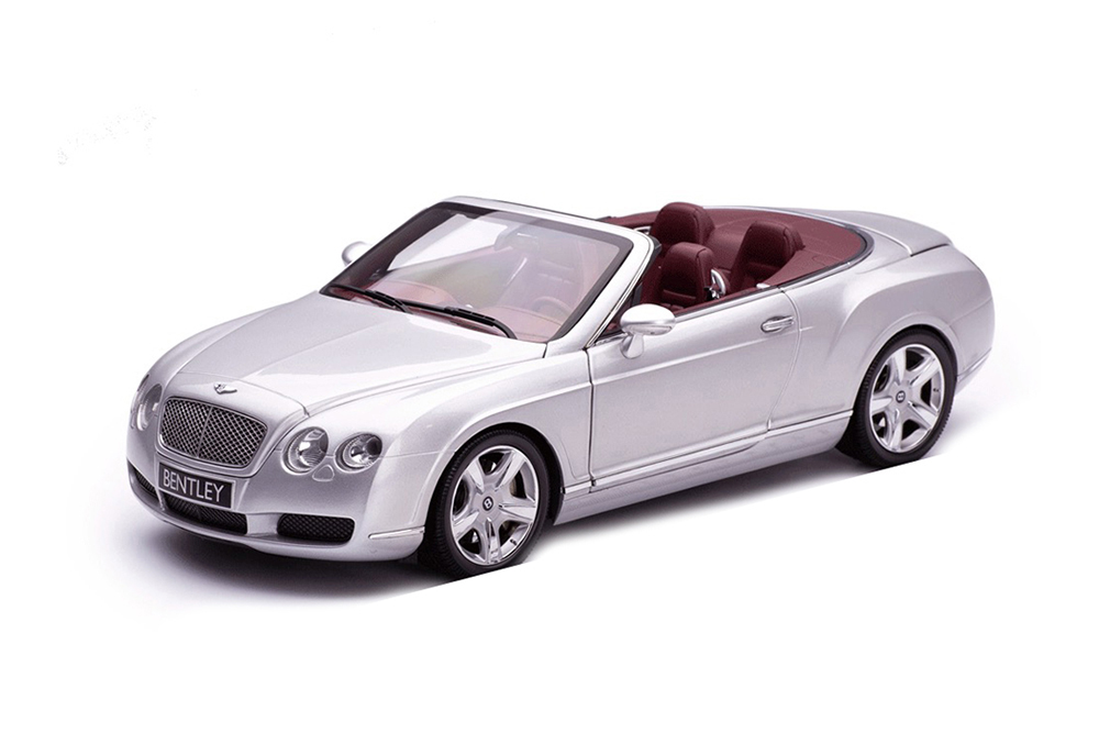 BENTLEY CONTINENTAL GTC 2006 SILVER