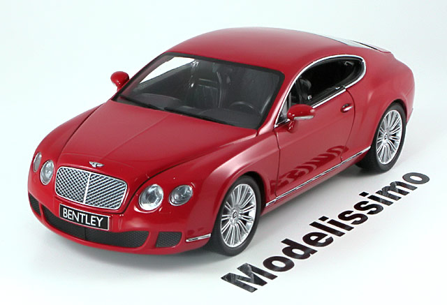 BENTLEY CONTINENTAL GT 2008 RED