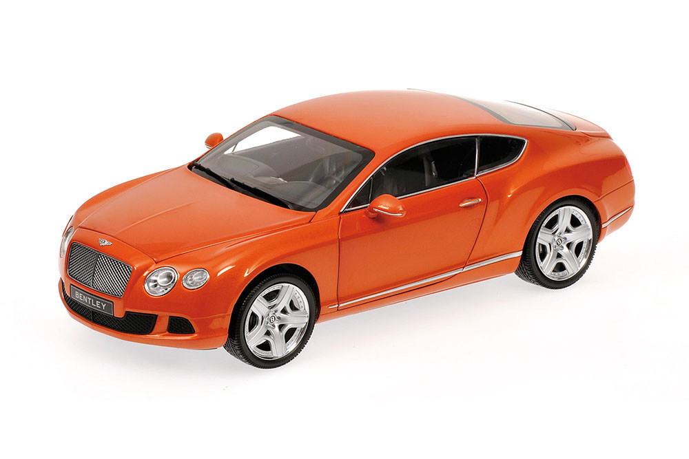 BENTLEY CONTINENTAL GT 2011 ORANGE METALLIC