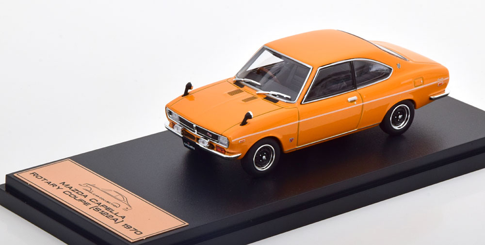 MAZDA CAPELLA ROTARY COUPE S122A 1970 ORANGE