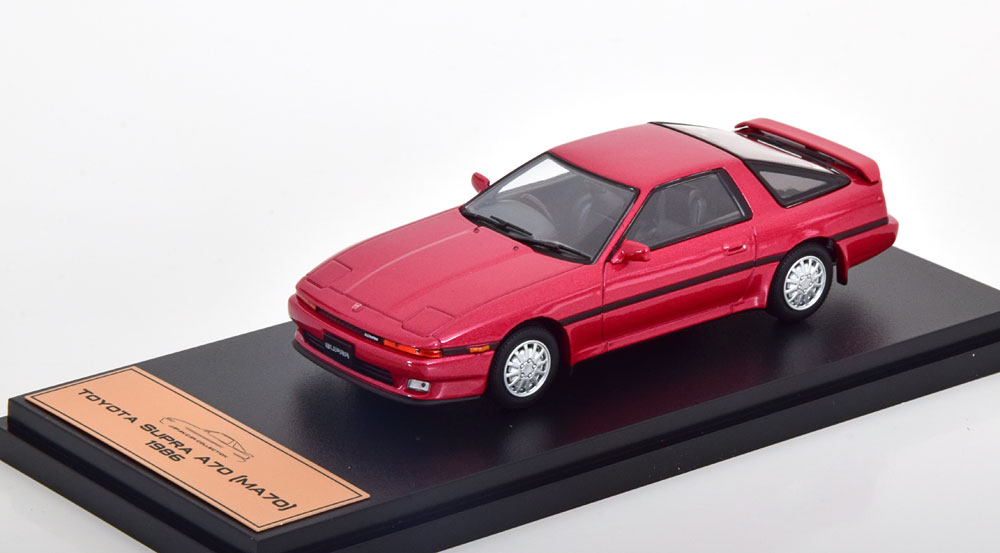 TOYOTA SUPRA A70 MA70 1986 RED METALLIC