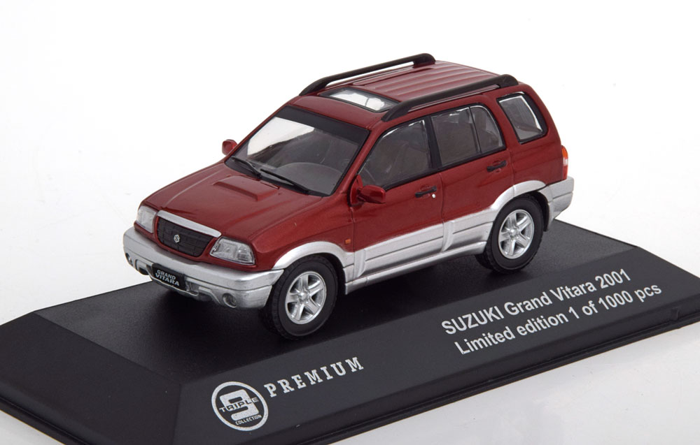 SUZUKI GRAND VITARA 2001 REDMETALLIC SILVER