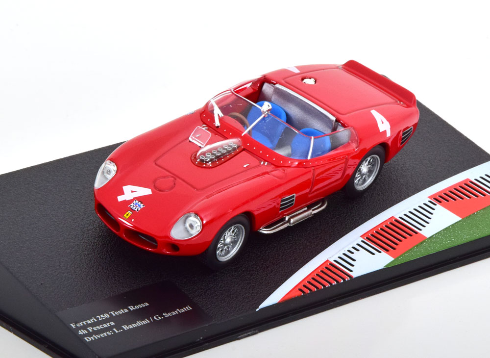 FERRARI 250 TESTA ROSSA WINNER 4H PESCARA 1961