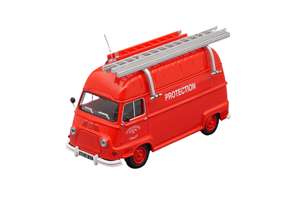 RENAULT ESTAFETTE VEHICULE PROTECTION DE LAMBALLE 1966 RED