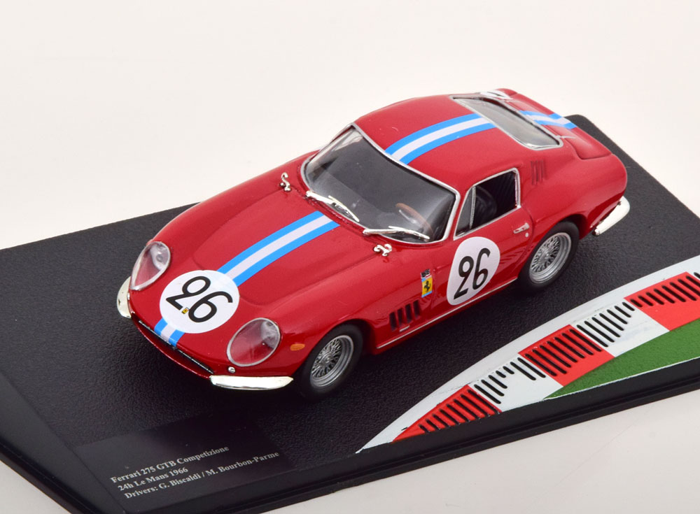 FERRARI 275 GTB COMPETIZIONE NO 26 24H LE MANS 1966