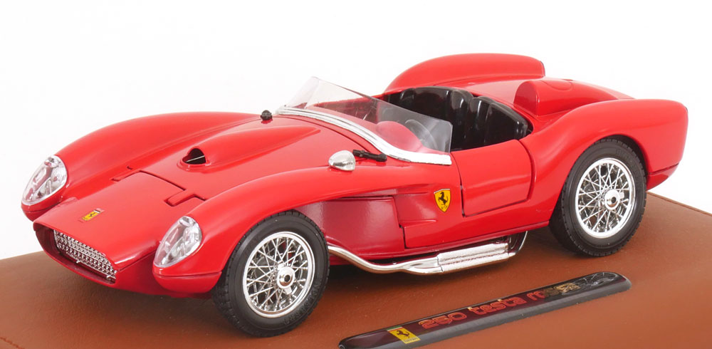 FERRARI 250 TESTAROSSA ON LEATHERBASE 1957 RED