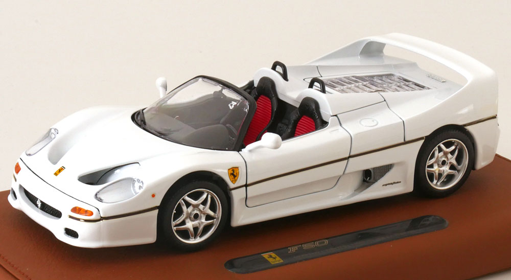 FERRARI F50 CONVERTIBLE WHITE