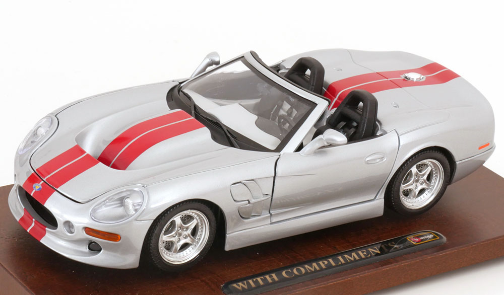 SHELBY SERIES 1 WITH COMPLIMENTS 1999 SILVER RED