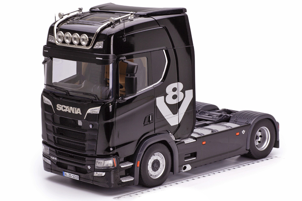 SCANIA V8 730S 4X2 TOWING VEHICLE BLACK