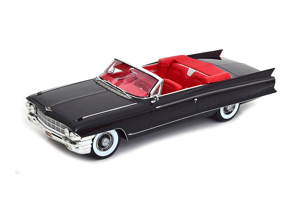CADILLAC ELDORADO BIARRITZ CONVERTIBLE OPEN 1962 BLACK