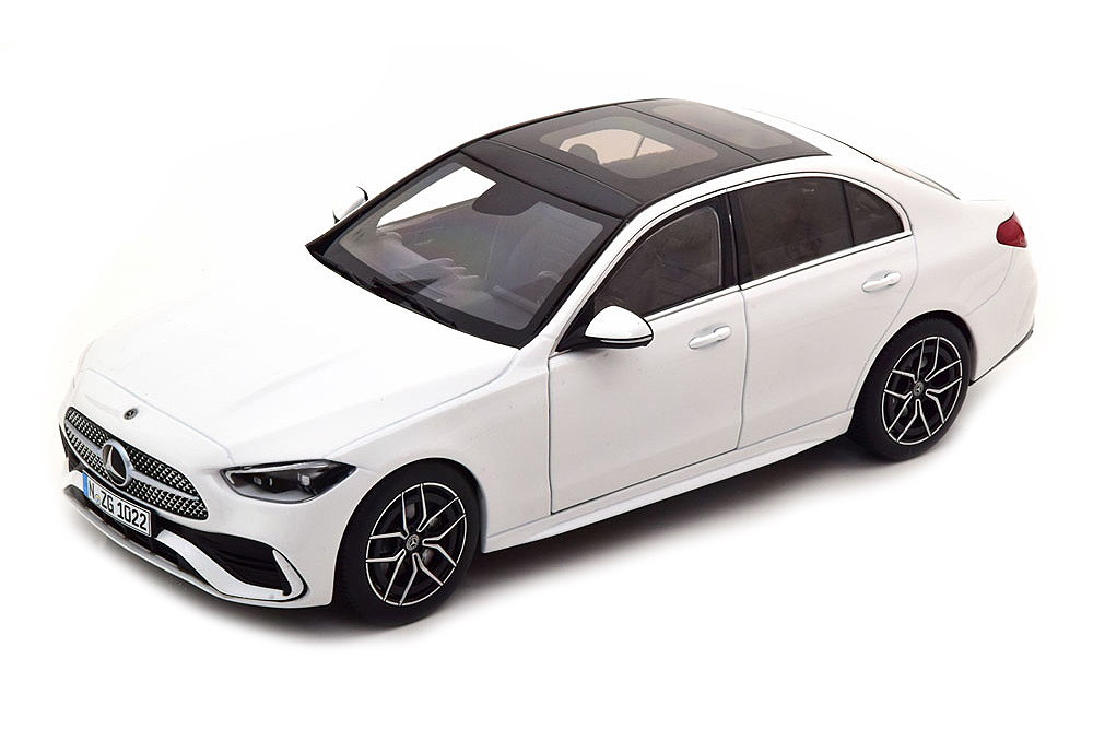 MERCEDES W206 C-CLASS 2022 OPALITE WHITE / МЕРСЕДЕС Ц-КЛАСС БЕЛЫЙ