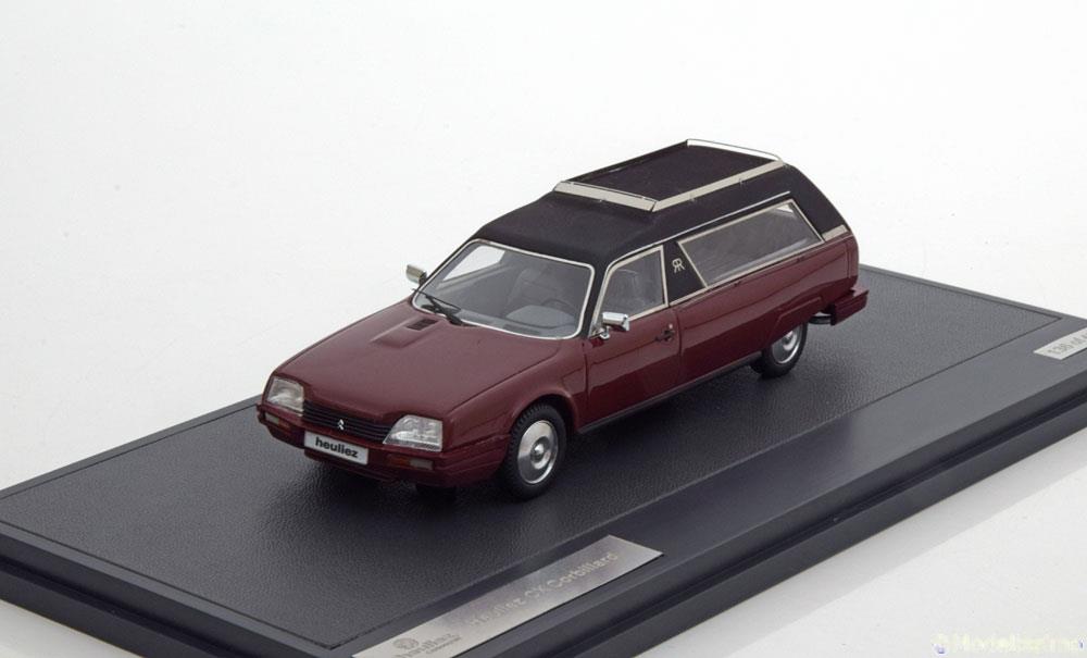 CITROEN CX HEULIEZ HEARSE 1979 DARKRED BLACK