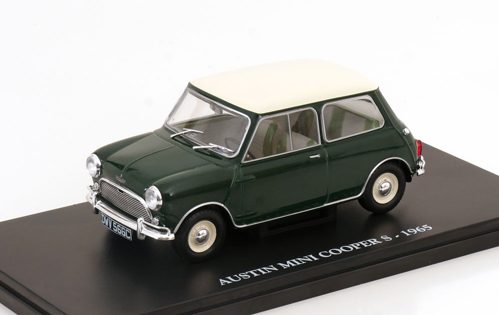 AUSTIN MINI COOPER S 1965 DARKGREEN CREME