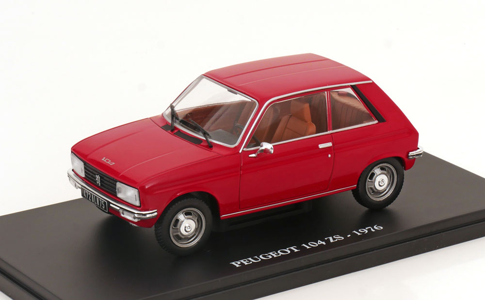 PEUGEOT 104 ZS 1976 RED
