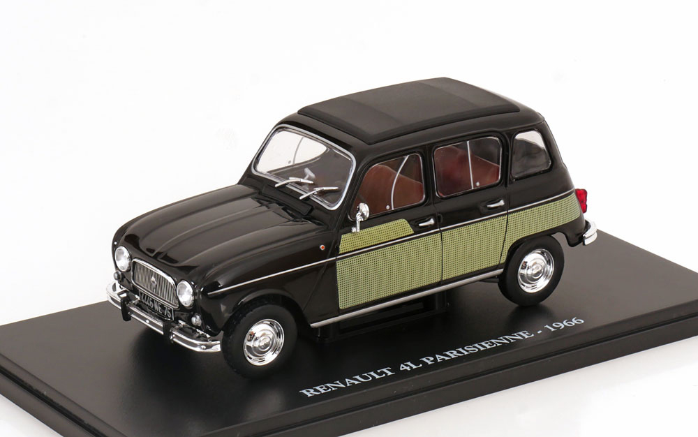 RENAULT 4L PARISIENNE 1966 BLACK GREEN