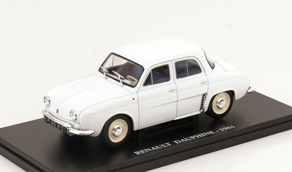 RENAULT DAUPHINE 1961 WHITE