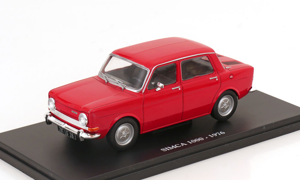 SIMCA 1000 1976 RED