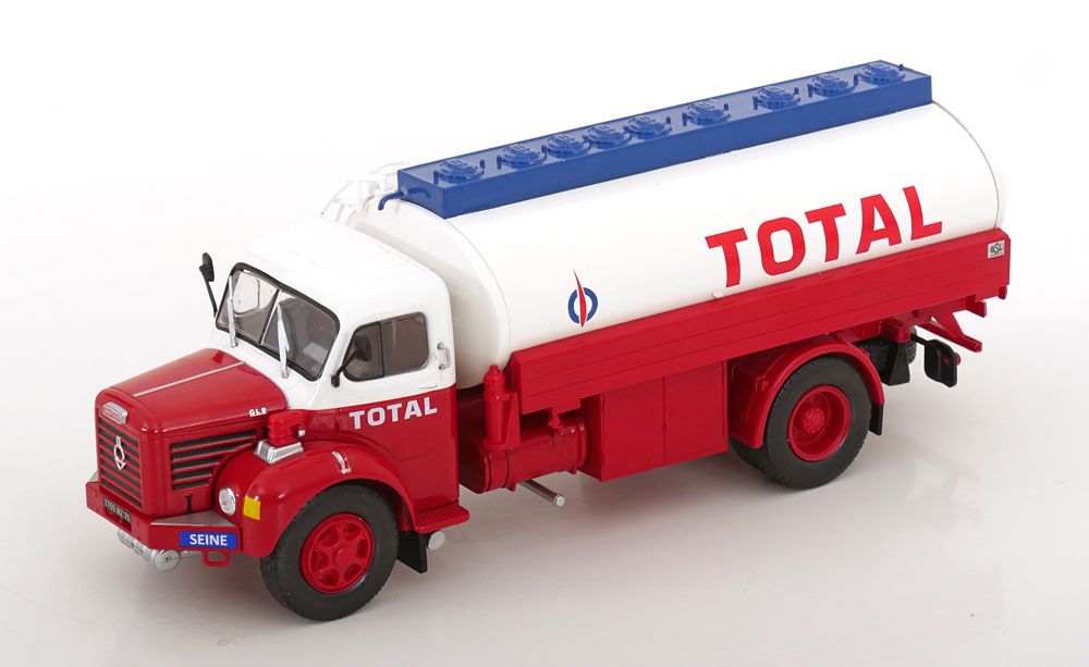 BERLIET GLR 8M2 TOTAL RED WHITE