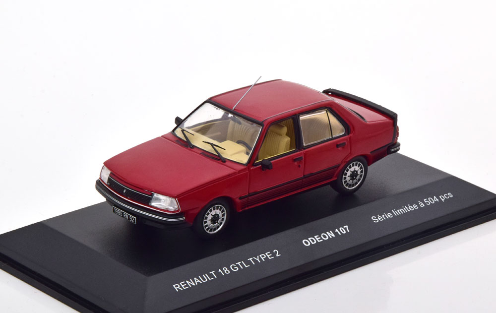 RENAULT 18 GTL TYPE 2 DARKRED