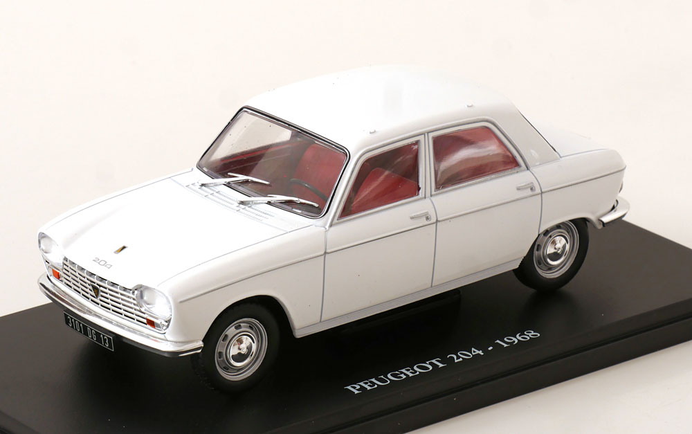 PEUGEOT 204 SALOON 1968 WHITE