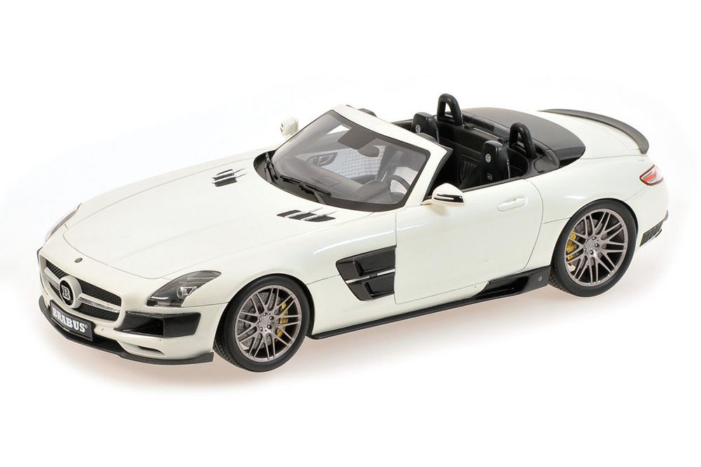 MERCEDES BRABUS 700 BITURBO ROADSTER 2013 PEARL WHITE
