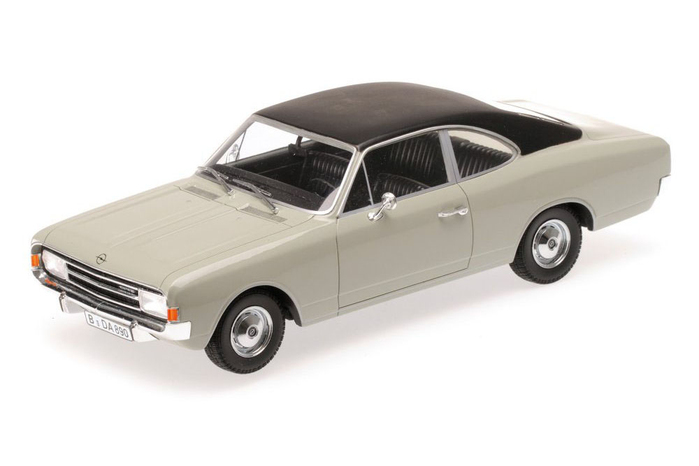OPEL REKORD C COUPE 1966 LIGHT GREY/BLACK