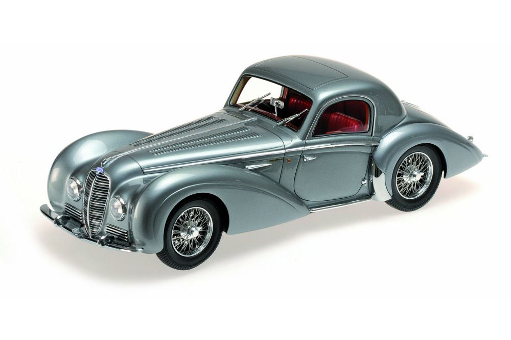 DELAHAYE TYPE 145 V-12 COUPE 1937 GRAY METALLIC LIMITED EDITION 1002 PCS